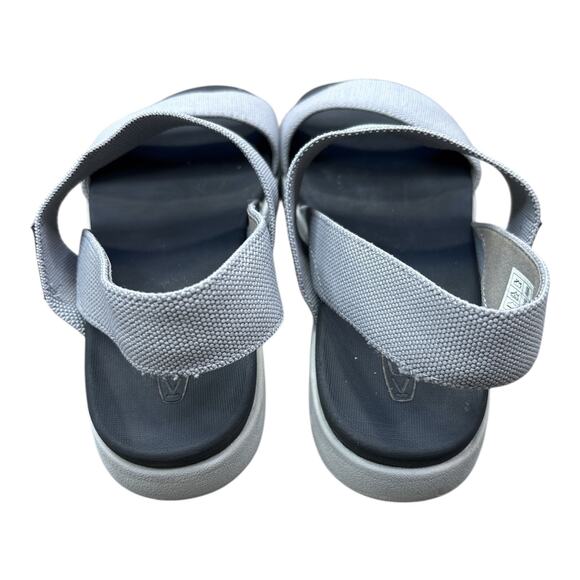 KEEN Elle Womens Gray Double Strap Slip On Slingback Sandals Size 6.5 - Picture 4 of 7